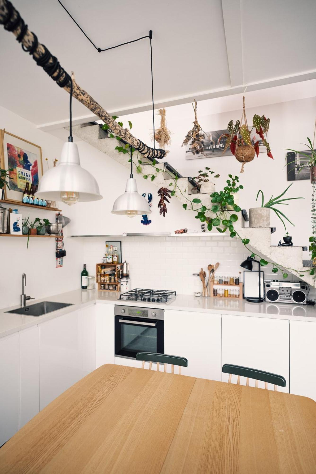 Duplex Sur Cour Arboree Parijs Buitenkant foto