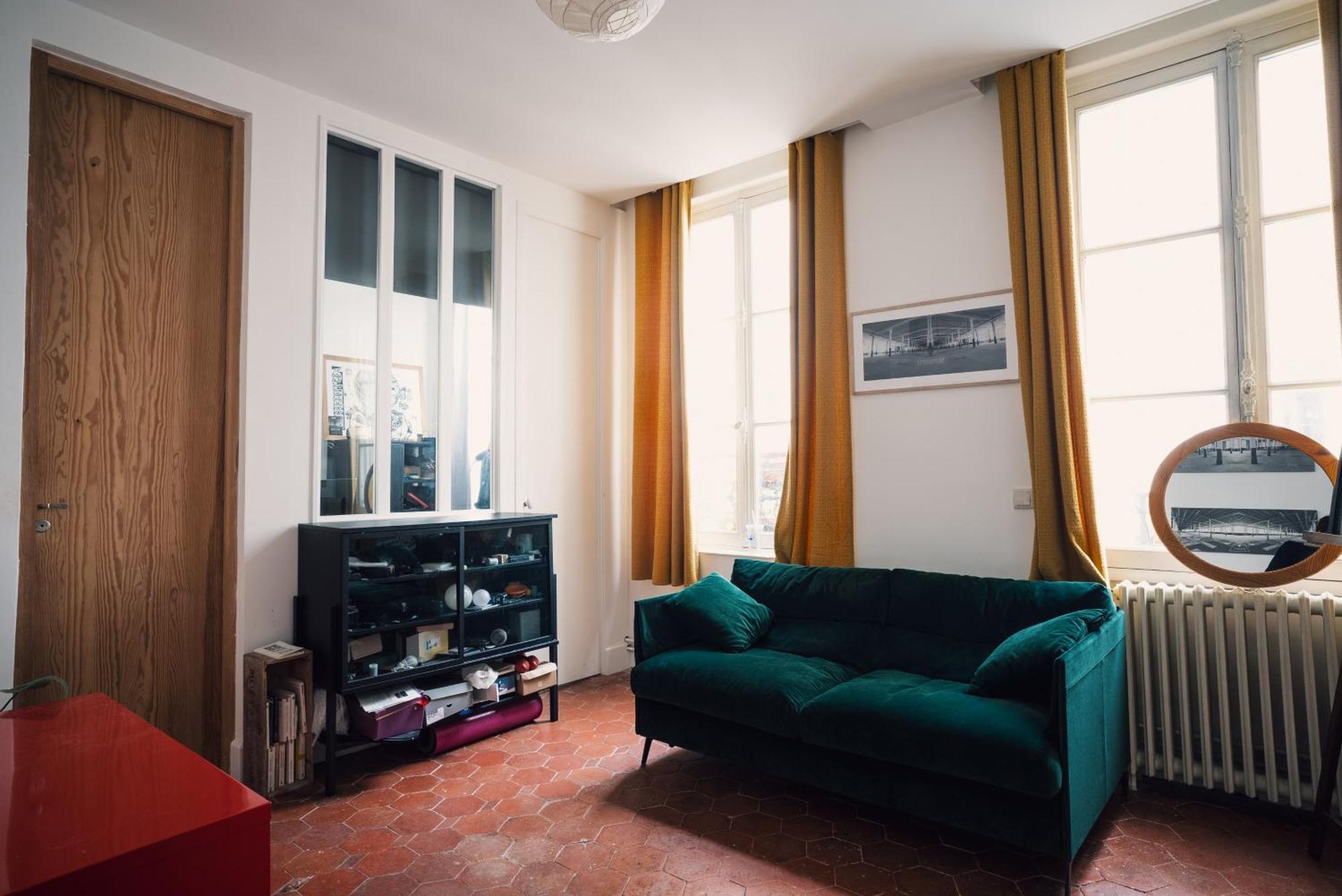 Duplex Sur Cour Arboree Parijs Buitenkant foto