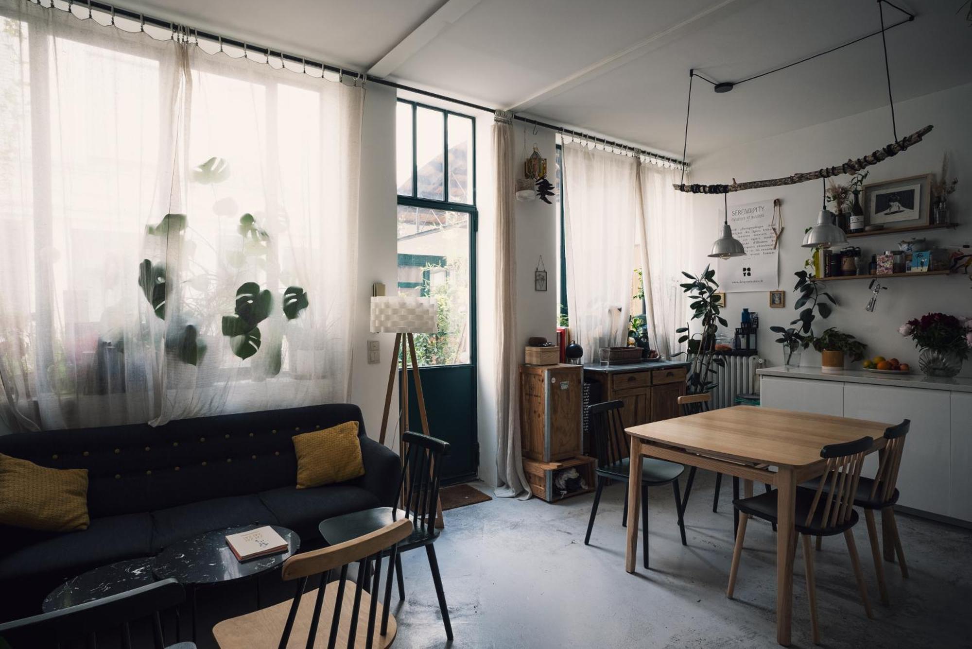 Duplex Sur Cour Arboree Parijs Buitenkant foto